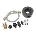 thumbnail image 1 of 11Pcs VTEC Head Conversion Kit Oil Filter Sandwich Plate Adapter Aluminum Replacement for Acura LS B18 B20 Black, 1 of 5
