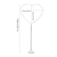 thumbnail image 4 of RELAX DREAM Balloon Column Arch Set, Heart Balloon Column Arch Stand Kit with Stand Base and Balloon Sticks, Balloon Arch Frame Column Holder for Wedding Birthday Baby Shower Party Decoration Supplies, 4 of 11