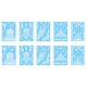 thumbnail image 1 of Pegatinas de tatuaje de encaje blanco, tatuajes temporales para maquillaje de boda de mujer, 10 hojas, 1 of 5