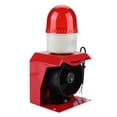 thumbnail image 2 of Bocina Audible Y Visual Sirena Sistema De Alarma De Sonido Led Rojo Bocina De Advertencia Intermitente 110Db 10W Advancent EL007280-00, 2 of 6