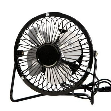 

GLFSIL 4 Inch Home Office Desktop 360 Degree Rotatable USB Mini Fan Portable USB Fan