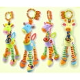 thumbnail image 5 of 3D Giraffe Plush Mobile, Colorful Educational Sensory Hanging Toy for Travel and Interactive Playtime Display Use, 5 of 9