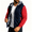 Red, variant on Jackets for Men Color-Block Long Sleeve Hooded Sweatshirt Jackets Winter Daily Thick Casual Hoodies Jacket Red XXL