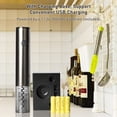 thumbnail image 2 of Amdohai Automatic Bottle Opener Set Electric Corkscrew with Wine Pourer Vacuum Stopper Foil Cutter Charging Base for Red Wine Home Kitchen Party Bar Wedding, 2 of 8