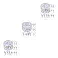 thumbnail image 2 of Billuyoard 20 unidades de chinchetas transparentes, reutilizables, portátiles, para el hogar, negocios, oficina, imágenes, notas artísticas, Type1, 2 of 6