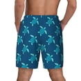 thumbnail image 4 of Fotbe Cute Turtle Men’s Swim Trunks Quick Dry Swim Shorts Board Shorts with Mesh Lining-Medium, 4 of 9