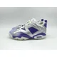 thumbnail image 1 of A i r-Jor-dan Retro 6 NRG Men's Size 10 Golf Shoe Purple Metallic Silver FD0205-055, 1 of 6