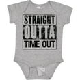 thumbnail image 3 of Inktastic Straight Outta Time out Boys or Girls Baby Bodysuit, 3 of 5