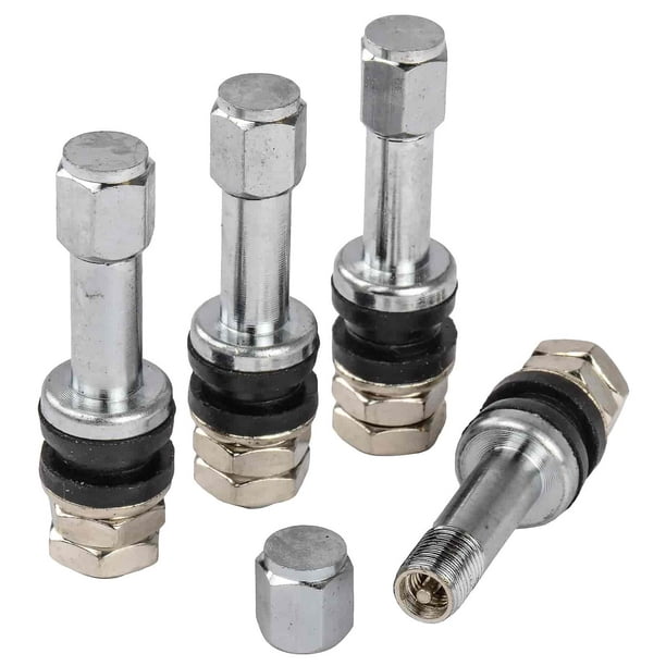 JEGS 80869 Tire Valves Stems TR48E Bolt-On Mount 1.890 in. Extended ...