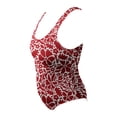 thumbnail image 4 of Traje de Baño Completo Op para Mujer con Tirantes Rojo Talla G, 4 of 4