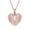 Rose Gold, variant on Womens Jewelry-Guardian Angel Wings Pendant Birthstone Necklace