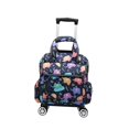 thumbnail image 4 of freneci Duffle with Wheels Clothing Waterproof with 2 Wheel Rolling Luggage Oxford Cloth Elephant, 4 of 8
