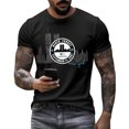 thumbnail image 5 of 9/11 Shirt for Men Never Forget 911 T Shirt 25th Anniversary USA Shirts American Flag Patriotic Short Sleeve Tops, 2XL, 5 of 5