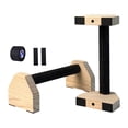 thumbnail image 4 of harayaa 2 Pcs Wooden Push-Up Bar, Push-Up Stands, Push-Up Handles for Gymnastics Fitness 25cm, 4 of 9