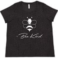 thumbnail image 3 of Inktastic Bee Kind Cute Bee Women's Plus Size T-Shirt, 3 of 5