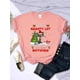 thumbnail image 3 of Camiseta con dibujos animados de gatitos navideños para mujer, Tops con gato en la lista traviesa y no me arrepiento de nada, ropa informal de Hip Hop a la moda, 3 of 3