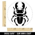 thumbnail image 2 of Stag Beetle Self-Inking Rubber Stamp Ink Stamper - Black Ink - Small 3/4 Inch, 2 of 7