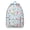 Sparkly, variant on Fish Creatures Ocean Travel Backpack – Vintage Style Canvas Bookbag with Nautical Coral Pattern, Durable Oxford Material, Large Capacity, Anti-theft Features for School, Outdoor Activities, and Travel