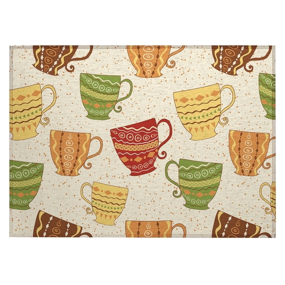 Dalyn Kendall Area Rug KE15-Linen KE15LI20X30 Linen, 1'8" x 2'6"