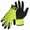Multicolor, variant on Cat CAT017418L Hivis Poly Knit Coated Palm Gloves