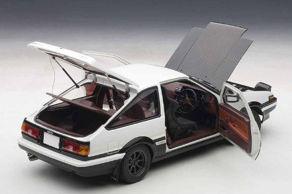 トップ Initial White (AE86) Trueno Sprinter Toyota D 1/18 D Project BBR