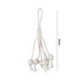 thumbnail image 4 of Grofry 1 Set Effective Banana Holder Eco-friendly Cotton Rope Good Bearing Capacity Banana Hanger Hook for Garden Original Wood Grain, 4 of 7