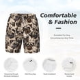 thumbnail image 3 of Rocae Cute French Bulldog for Men's Swim Trunks Quick Dry With Two Side Pockets and One Lined Patch Pocket3X-Large, 3 of 9