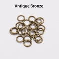 thumbnail image 1 of 200 Unids/bag3 4 5 6 7 8 10 12 14 16 18 20 mm Anillos De Salto Abiertos Plata/Oro/Bronce Split Conectores Para Bricolaje Joyería Búsqueda A Granel, 1 of 4