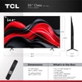 thumbnail image 3 of TCL 55” Class Q6 QLED 4K UHD HDR Smart Google TV (NEW 2024) - 55Q651G, 3 of 19