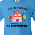thumbnail image 4 of Inktastic Book My Reservation I'm Going to My Grandparents'- House Youth T-Shirt, 4 of 5