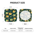 thumbnail image 4 of Kdxio Chair Seat Covers Snails And Butterfies Print Chair Covers for Dining Room Square Washable Chair Protector Seat(Six Piece), 4 of 5