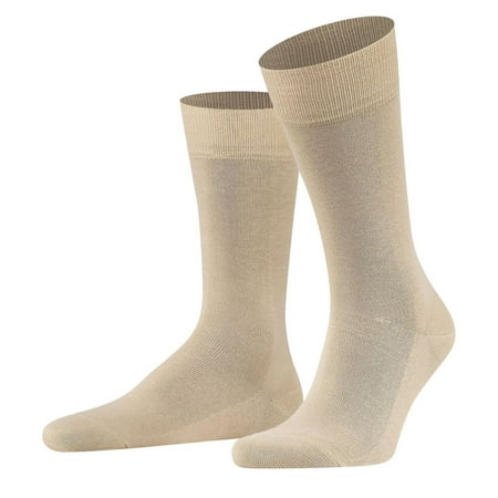 

Men s Falke 14657 Family Sustainable Cotton Blend Crew Sock (Sand M)