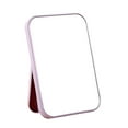 thumbnail image 2 of Shisuyan Women Simple Design Portable Facial Makeup Mirror Compact Foldable Desktop Cosmetic Makeup Mirror (Light Purple), 2 of 8