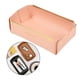 thumbnail image 5 of Escritorio PU Bandeja de cuero Cajón de almacenamiento de zapatos Artículos diversos Moneda Caja de teléfono Frutas Nueces Organizador Rosado Sunnimix Caja de almacenamiento de escritorio, 5 of 8