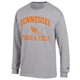 thumbnail image 2 of Men's Champion  Gray Tennessee Volunteers Track & Field Icon Long Sleeve T-Shirt, 2 of 3