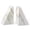 Calacatta, variant on Marble Book Ends Non-sbookends For Shelvesposite Bookend With Stone Heavy Duty Stopper Collected Cds And Oversized Books Organizer White & Red Decorative