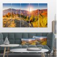 thumbnail image 1 of Majestic Fall Mountains Range - Landscape Print Wall Artwork, 1 of 3