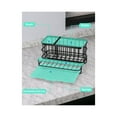 thumbnail image 5 of LEFEE Kitchen Organization for Sink,Sink Caddy for Brush,Sponge,Soap,Dish Soap Dispenser,Stianless Steel(Black), 5 of 7