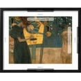 thumbnail image 5 of Art.com Music, 1895 Giclee Print by Gustav Klimt, Black Frame Wall Art, 21" x 17", 5 of 5