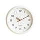 thumbnail image 3 of Reloj decorativo de pared, moderno, regalo de inauguración de la casa, reloj silencioso para dormitorio y baño. Beige, 3 of 9