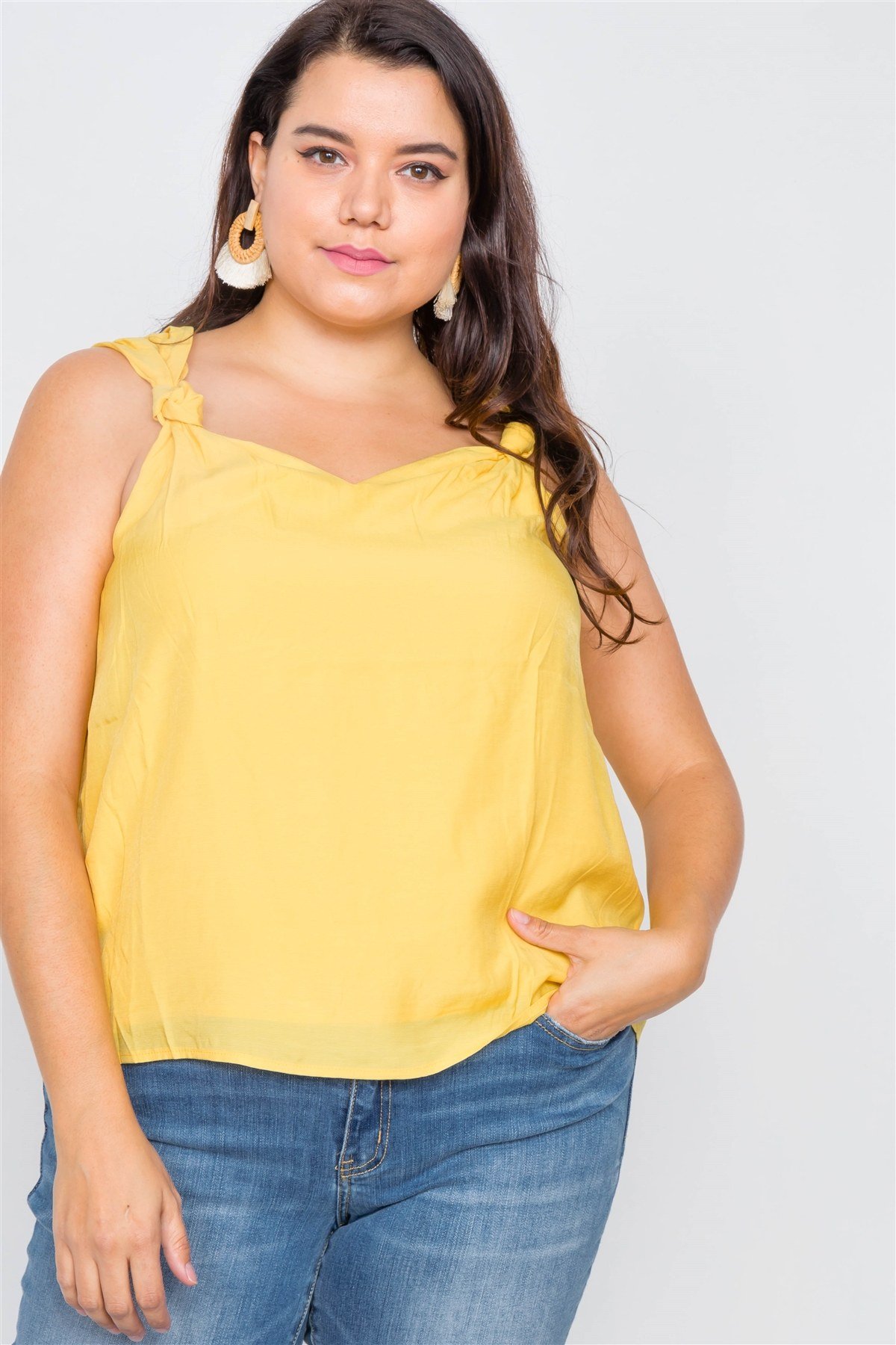 canary yellow top