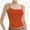 Red, variant on Stretch Camisole Tank Tops for Women - Spaghetti Strap Undershirt Cami Fits Women