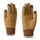 thumbnail image 1 of Guantes de lana de punto para hombre y mujer, resistentes al viento, cálidos y gruesos, para exteriores, para adultos, para mujer, 1 of 3
