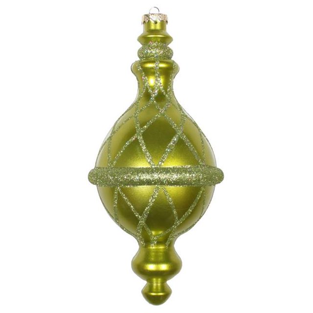 Vickerman MT198873D Ornement Candy Glitter Net Drop Lime 10 Po.