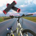 thumbnail image 1 of Puños De Manillar 1 par de empuñaduras antideslizantes para ciclismo manillar de bicicleta de plástico antideslizante (rojo) Sywqhk Accesorios para bicicletas, 1 of 8