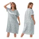 thumbnail image 4 of Camisón Con Diseno Floral Frescos Pijama Verano Mujer, 4 of 8