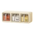 thumbnail image 1 of Mosiee Seasoning Box Spice Storage Organizer Jar Sugar Bowl Salt Shaker Wall Mounted, 1 of 9