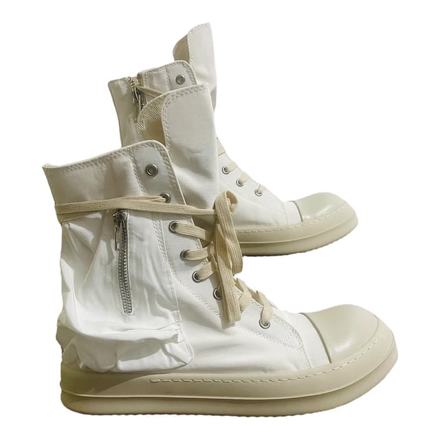 Botas Rick Owens Drkshdw Big Pocket Édition Blanche 7.5 mx