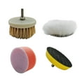 thumbnail image 3 of DOOGALKAI KAI624  K625  K626 Electric Shoe Polisher Accessories 4 PCS Brush Head, Bristle Sponge Wool Brush Head,Includes Only 4 Accessories, 3 of 3