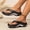 M Black, variant on Women's Plantar Fasciitis Flip Flops Orthopedic Arch Support Comfortable Recovery Walking Cushion Sandals